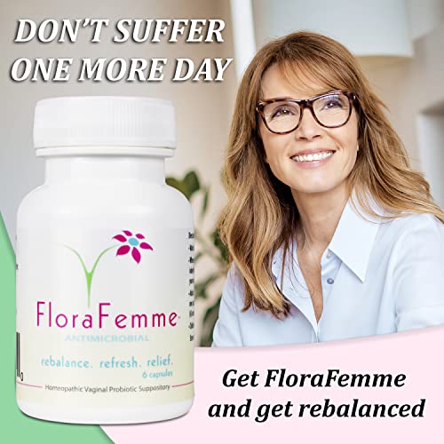 FLORAFEMME - pH Vaginal Probiotics Suppository - Supports pH Balance of Yeast & Bacteria FLORAFEMME buy supplements canada