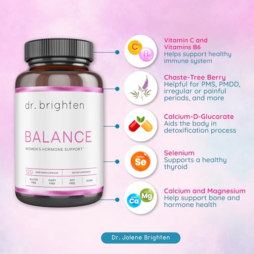 Dr. Brighten Balance - Hormone Balance for Women with Chasteberry and DIM - Targets Dr. Brighten buy supplements canada