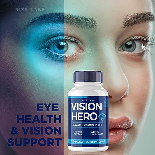 (5 Pack) Vision Hero Capsules - Vision Hero Eye Health Supplement for Healthy rize labs buy supplements canada