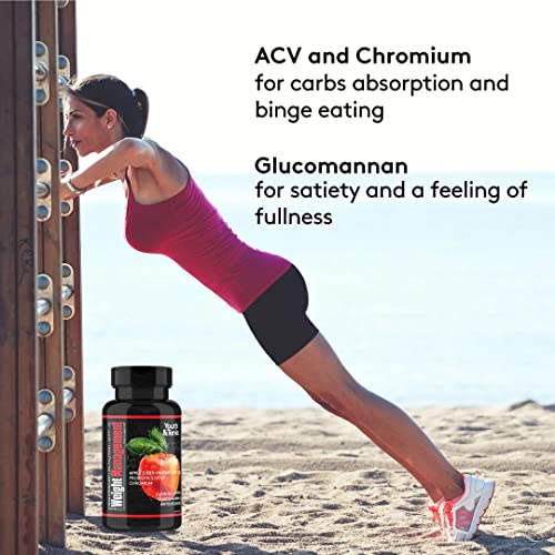 Youth & Tonic Natural Appetite Suppressant for Weight Loss / 1000 mg Apple Cider Youth & Tonic buy supplements canada
