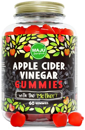 Apple Cider Vinegar Gummies with Mother - Weight Management & Detox - 2X Stronger Maju Superfoods buy supplements canada
