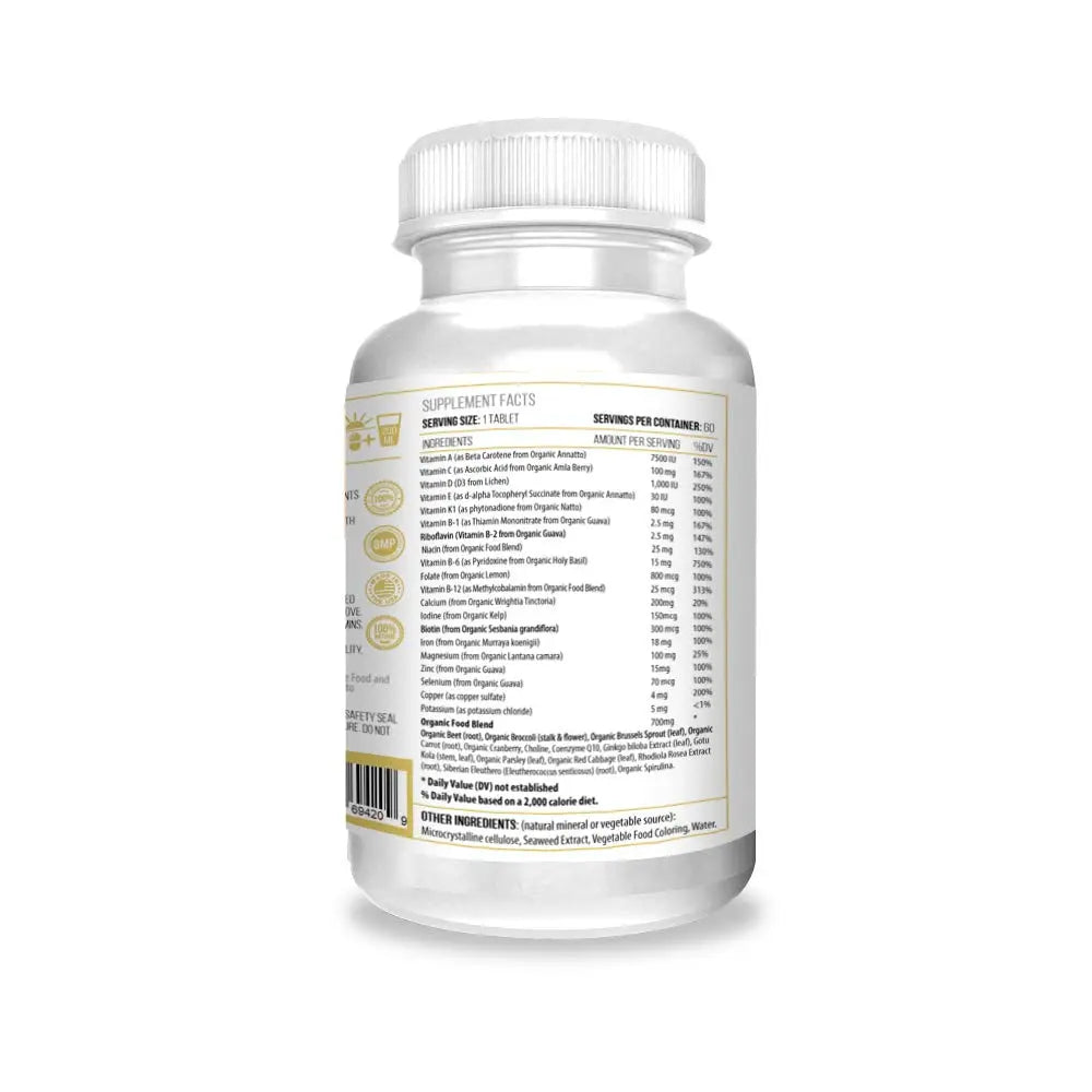 Actif Organic Multivitamin for Women Age 30+ with 30 Organic Vitamins and Organic Herbs, Non-GMO, Made in USA, 2-Month Supply ACTIF buy supplements canada