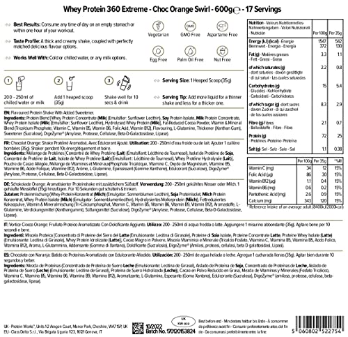 Protein Works - Whey Protein 360 Extreme | Added Vitamins | Muscle Building and Recovery Protein Works buy supplements canada