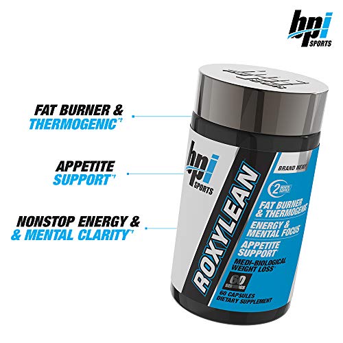 BPI Sports -Roxylean Extreme Fat Burner & Weight Loss Supplement, 60Count BPI Sports buy supplements canada