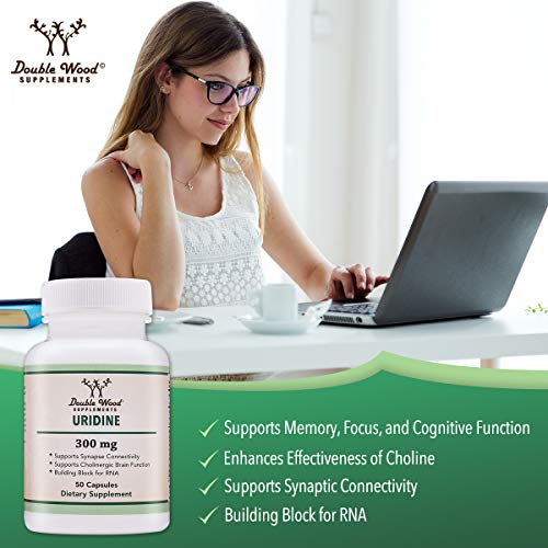 Uridine Monophosphate - Third Party Tested (Choline Enhancer, Beginner Nootropic) Double Wood Supplements buy supplements canada