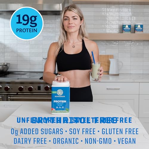 Vegan Organic Protein Powder Plant-based | BCAA Amino Acids Hemp Seed Soy Free Sunwarrior buy supplements canada