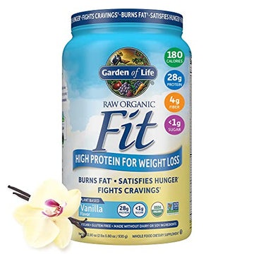Garden of Life Raw Organic Fit Vegan Protein Powder Vanilla, 28g Plant Based Protein Garden of Life buy supplements canada