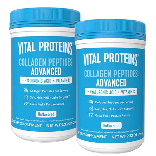Vital Proteins Collagen Peptides with Hyaluronic Acid and Vitamin C, Shrink-Wrapped Vital Proteins buy supplements canada