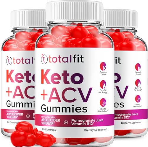 (3 Pack) Total Fit Keto ACV Gummies - Official - Keto TotalFit ACV Advanced Formula Plus Rillvo buy supplements canada
