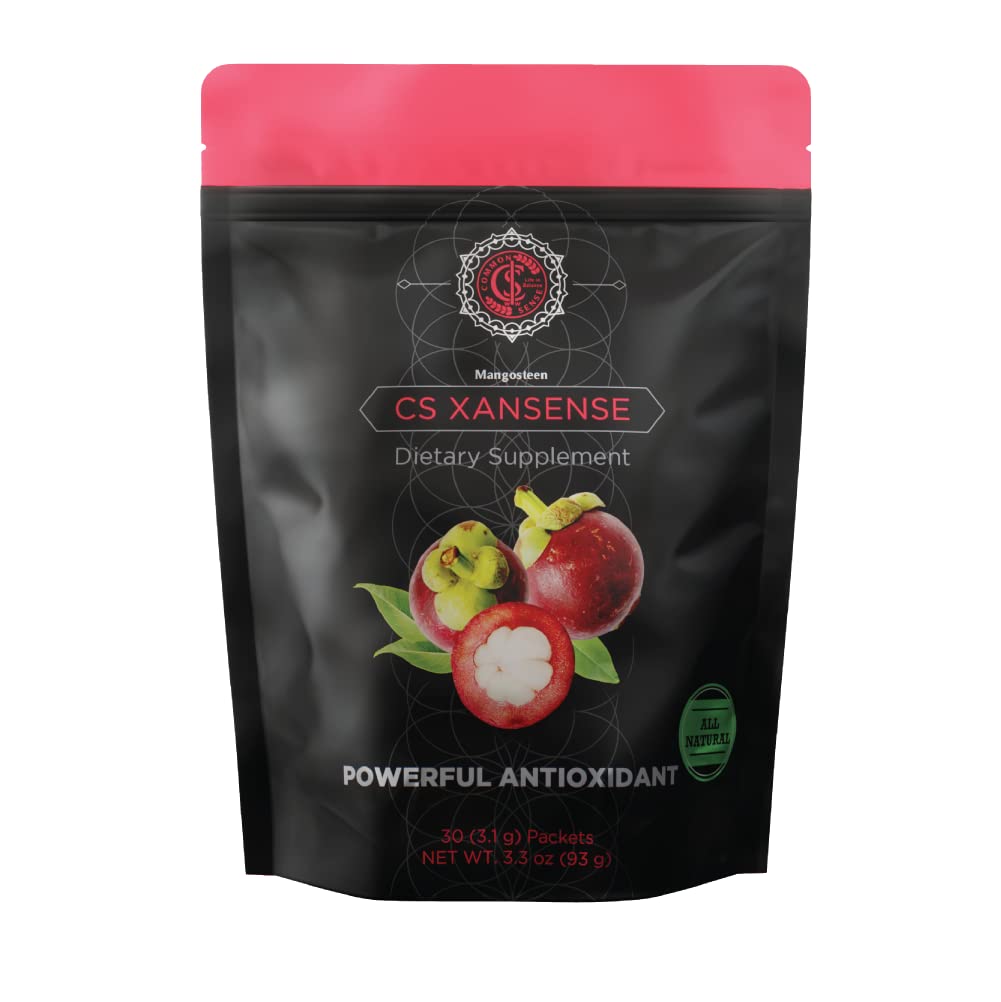 CS XanSense Immune System & Anti-oxidant Supplement- Mangosteen, Xanthones, & Vitamin C- Sugar Free Energy Drink Rich in Vitamins Common Sense Wellness Worldwide buy supplements canada