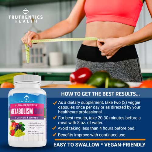 TRUTHENTICS Metabolism Booster for Women & Men - Natural Appetite Suppressant TRUTHENTICS buy supplements canada