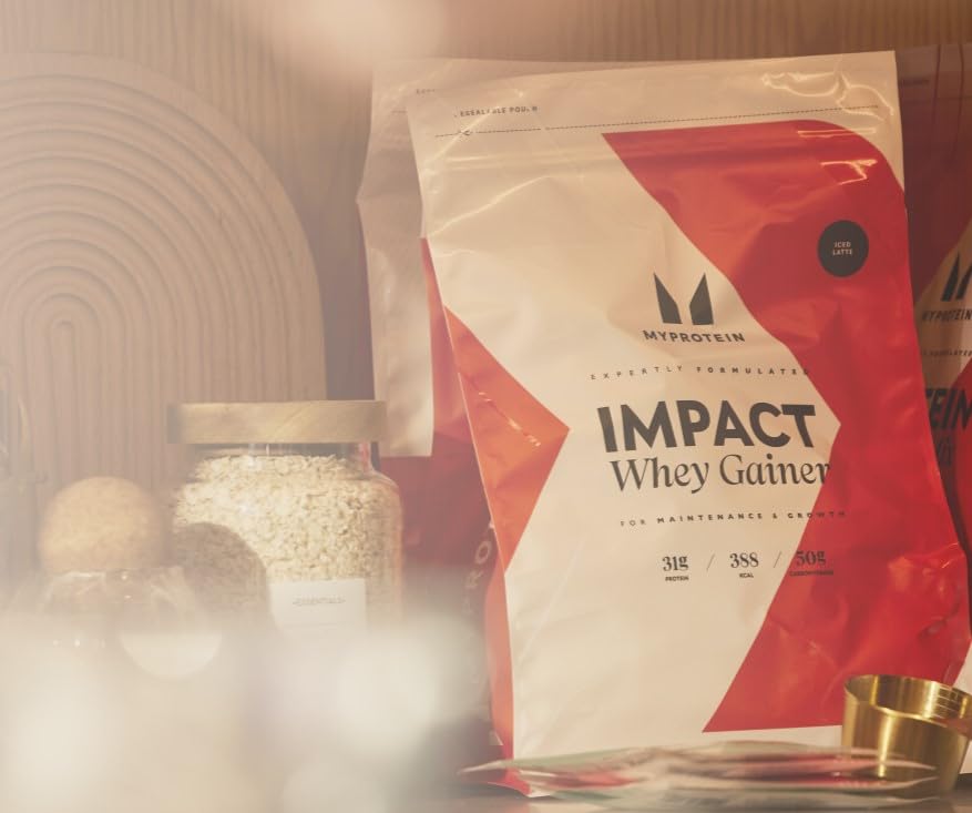 Myprotein Impact Weight Gainer Powder - Chocolate Smooth - 2.5KG (25 Servings) Myprotein buy supplements canada