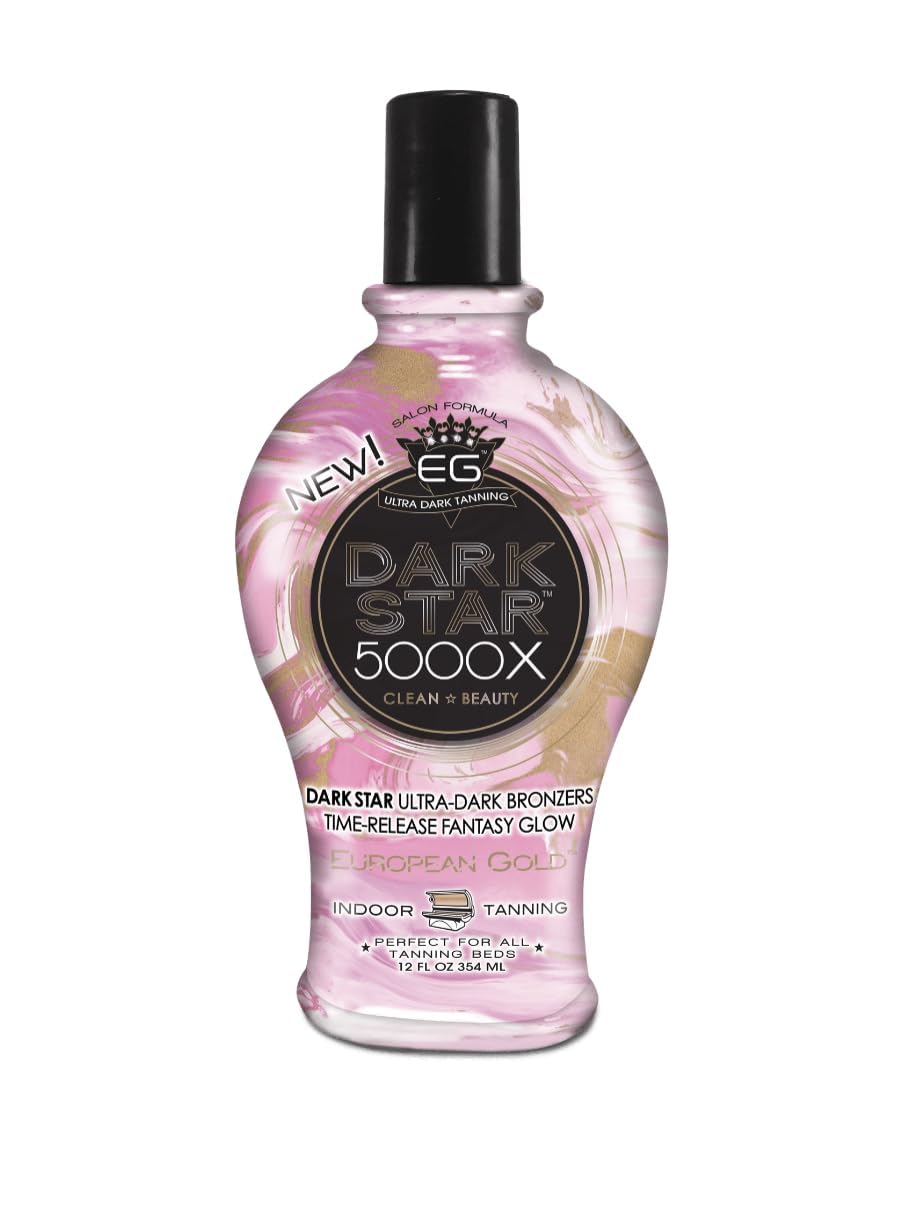 European Gold Dark Star 5000X Indoor Tanning Lotion for Tanning beds, 12 fl oz European Gold buy supplements canada