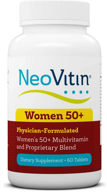 NeoVitin Women's 50+ Formula Multivitamin with Brilliant Blend - Daily Nutritional Support for Women Over 50 (60 Count) NeoVitin buy supplements canada