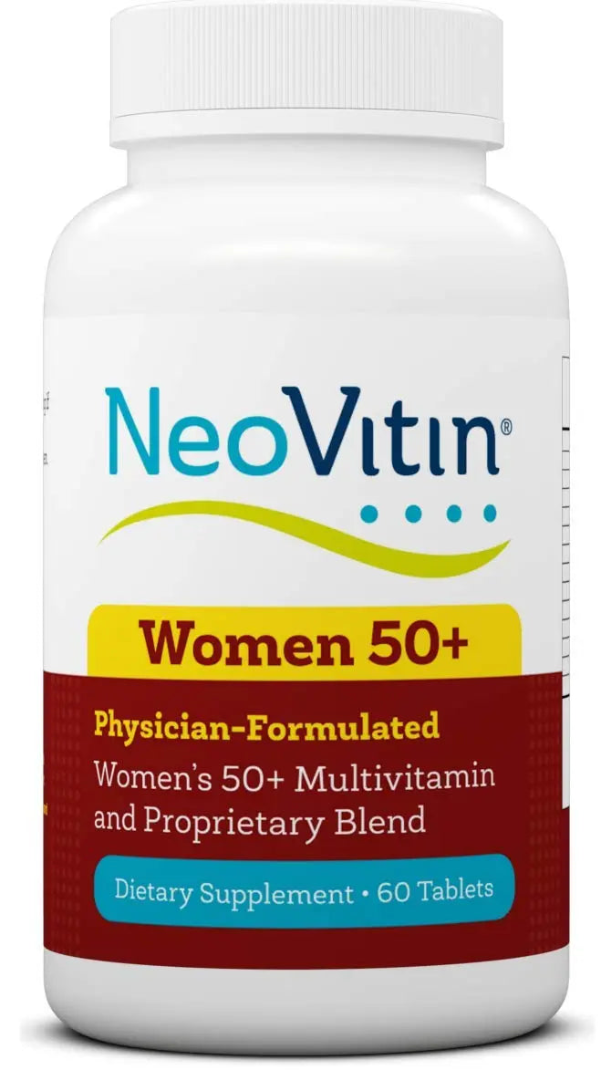 NeoVitin Women's 50+ Formula Multivitamin with Brilliant Blend - Daily Nutritional Support for Women Over 50 (60 Count) NeoVitin buy supplements canada