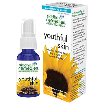 Siddha Remedies Youthful Skin Cell Salts Flower Essences for Dry Itchy Skin, Acne Pimples, Scar Removal Siddha buy supplements canada
