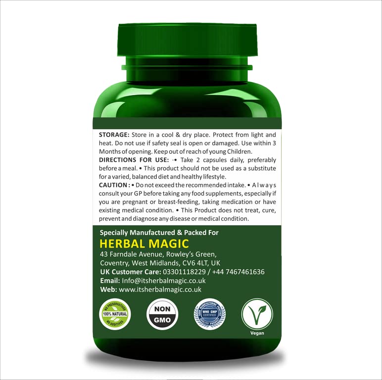 Herbal Magic's Pure & Natural Blend - Collagen Builder Capsules x 60 - Made from 17 Fruits Herbal Magic buy supplements canada
