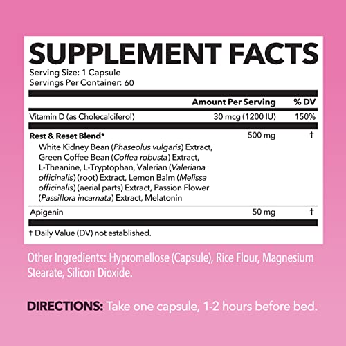Night Time Fat Burner for Women | Weight Loss and Sleep Support Blend With Apigenin HAVASU NUTRITION buy supplements canada