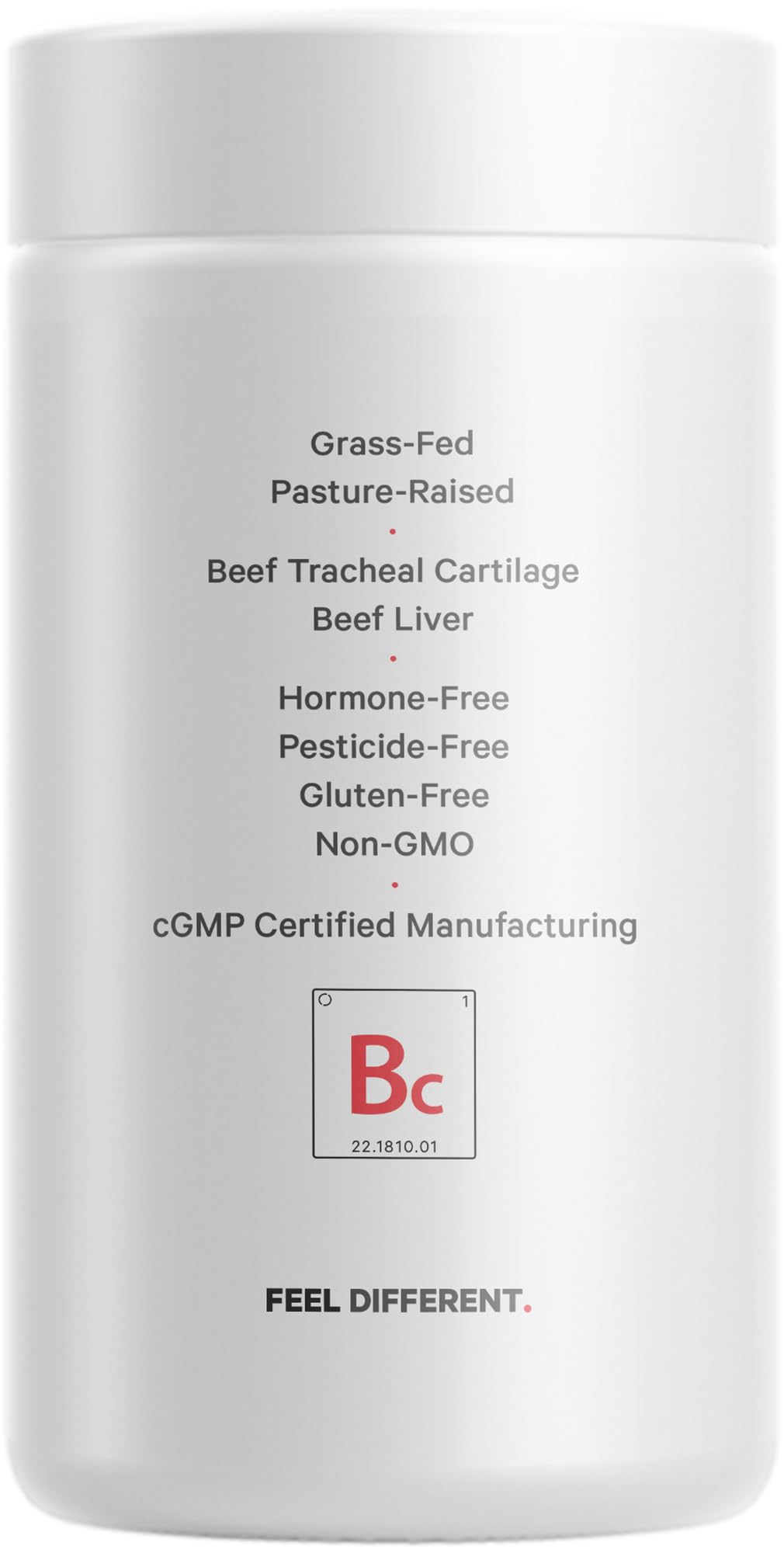 Codeage Grass Fed Beef Cartilage Supplement - Freeze Dried, Non-Defatted, Desiccated Beef Tracheal Bovine Cartilage & Liver Pills – Pasture Raised Argentina Beef Vitamins - Non-GMO -180 Capsules Codeage buy supplements canada
