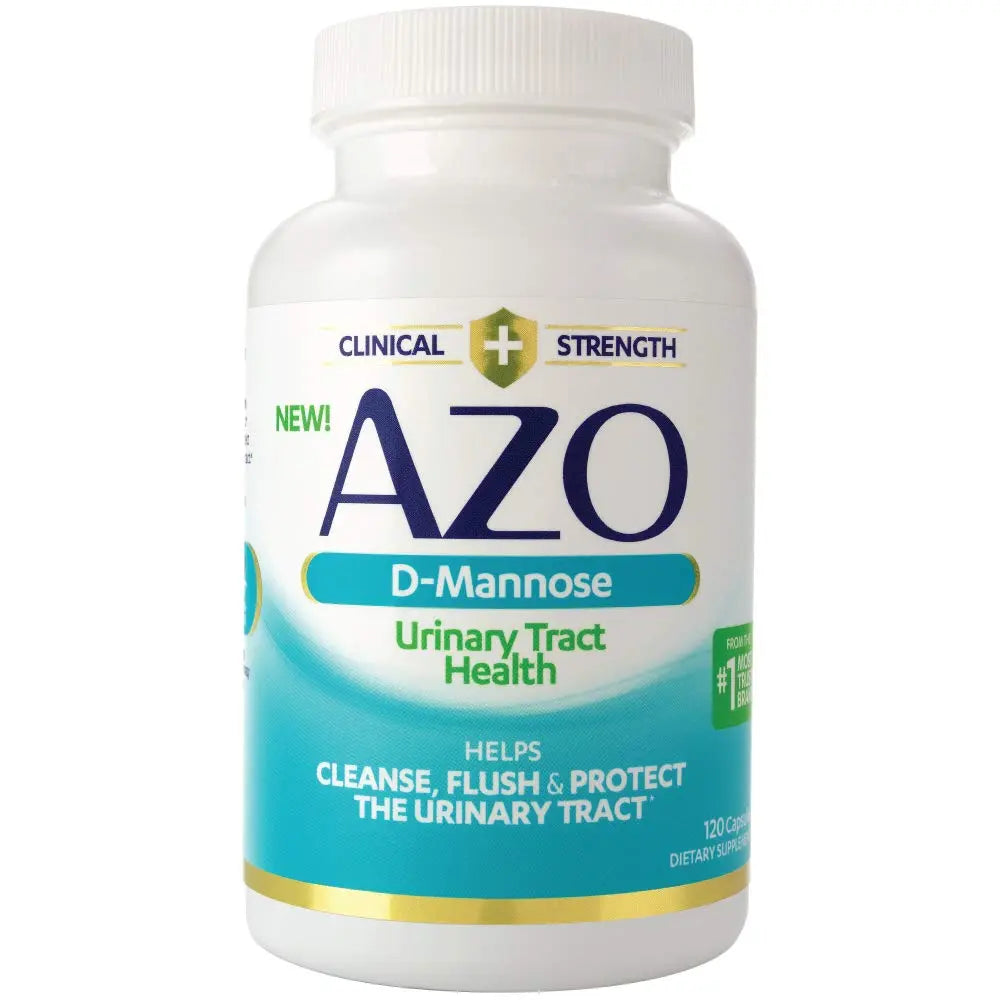 AZO D Mannose Urinary Tract Health, Cleanse, Flush & Protect The Urinary Tract & Cranberry Urinary Tract Health Supplement, 1 Serving = 1 Glass of Cranberry Juice, Sugar AZO buy supplements canada
