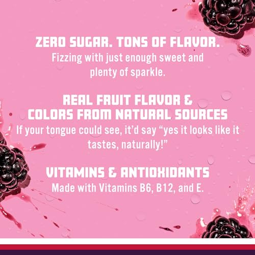 Sparkling Ice, Grape Raspberry Sparkling Water, Zero Sugar Flavored Water, with Vitamins Sparkling ICE buy supplements canada