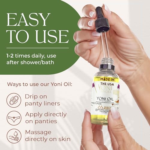 Natural Yoni Oil, Mint Fresh Feminine Care Oil, Reduces Odor, Restores pH Balance, All Natural, Herbal Yoni Quality Seamoss and Yoni Oil buy supplements canada