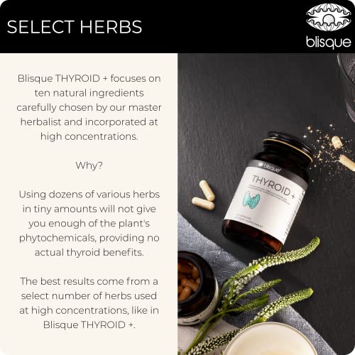 Blisque – Thyroid Support Supplement Complex for Healthy Metabolism and Increased Energy Blisque buy supplements canada