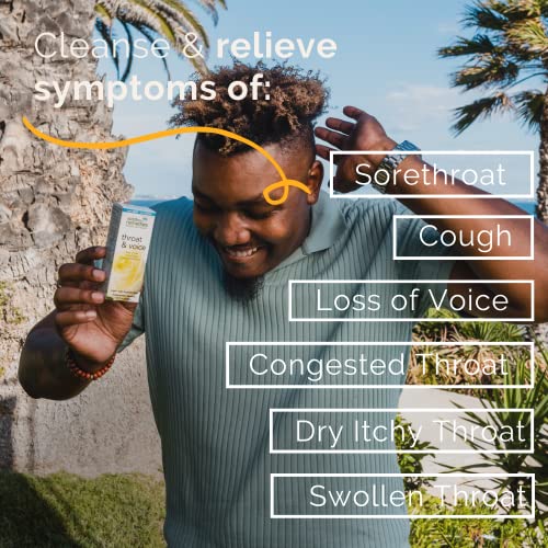 Siddha Remedies Throat & Voice Homeopathic Oral Spray for Sore, Strained Throat | Helpful Siddha buy supplements canada