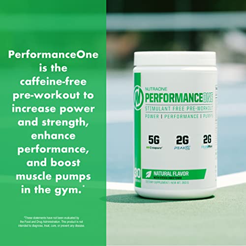 PerformanceOne Best Stimulant-Free Pre Workout Powder by NutraOne for Women and Men NutraOne Nutrition buy supplements canada