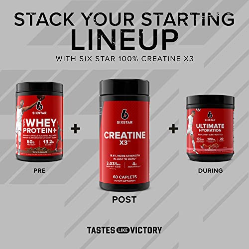 Six Star Creatine Pills Post Workout X3 Creatine Capsules | Creatine Monohydrate Blend Six Star buy supplements canada