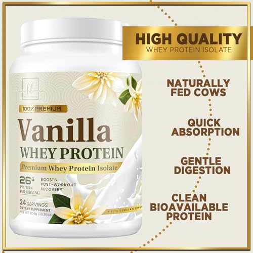 Hello Lovely! Whey Protein Powder, Vanilla Flavored Whey Isolate with 26g Protein Hello Lovely! buy supplements canada