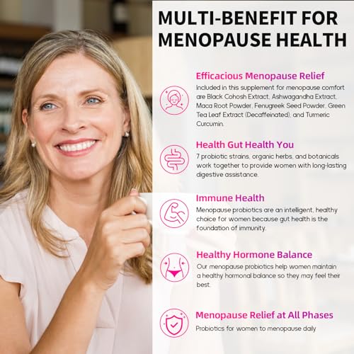 120 Billion CFU Probiotic - Menopause Support Probiotics for Women, 13-in-1 Natural Negima buy supplements canada