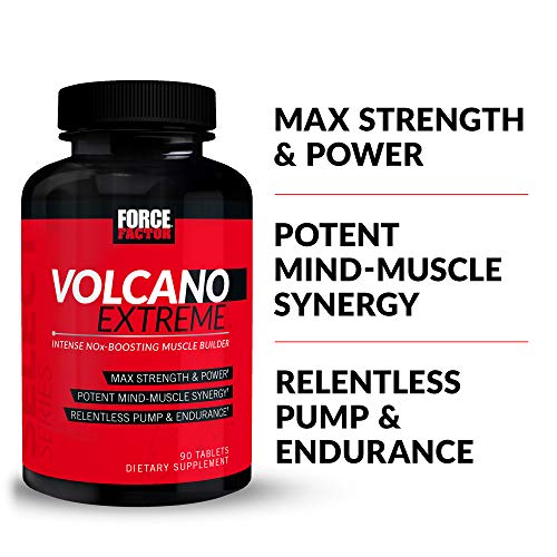 Force Factor Volcano Extreme Pre Workout Nitric Oxide Booster Supplement for Men Force Factor buy supplements canada