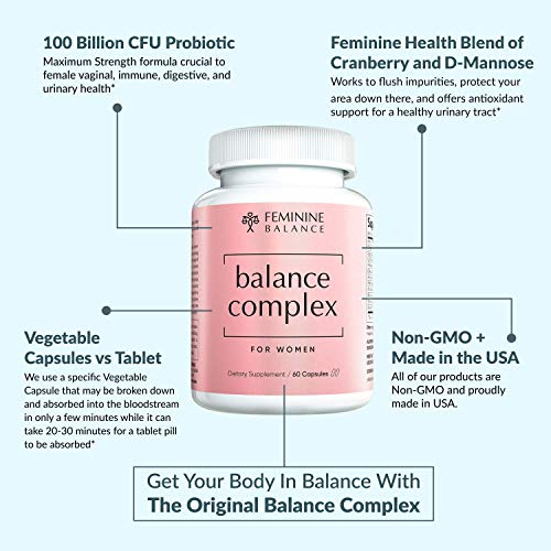 Balance Complex Vaginal Health Dietary Supplement, 60 Capsules Instant Brands buy supplements canada