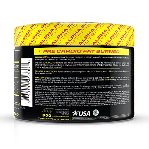 Alpha Pro Nutrition Alpha Cuts Fat Burner Thermogenic Men Women Pre Cardio Workout Alpha Pro Nutrition buy supplements canada
