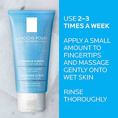La Roche-Posay Ultra-Fine Scrub for Sensitive Skin, Gentle Exfoliating Face La Roche-Posay buy supplements canada