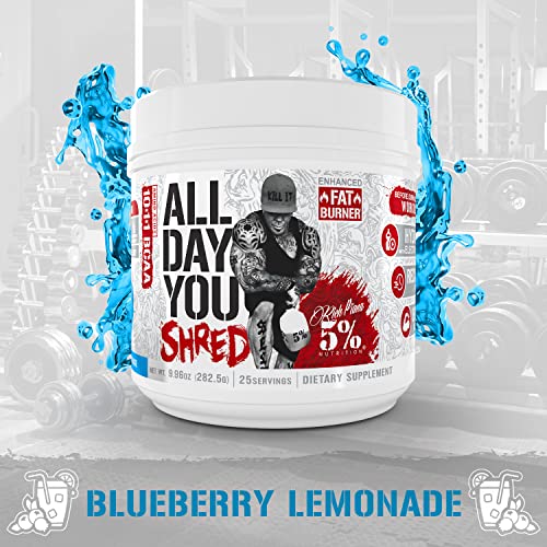 5% Nutrition Rich Piana AllDayYou Shred BCAA Powder | Amino Acid Supplement 5% Nutrition buy supplements canada