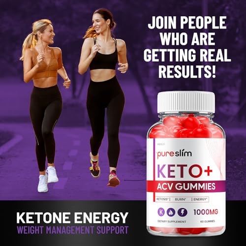 (2 Pack) Pure Slim Keto ACV Gummies - Advanced Formula PureSlim Keto Plus ACV Gummies Indelo buy supplements canada