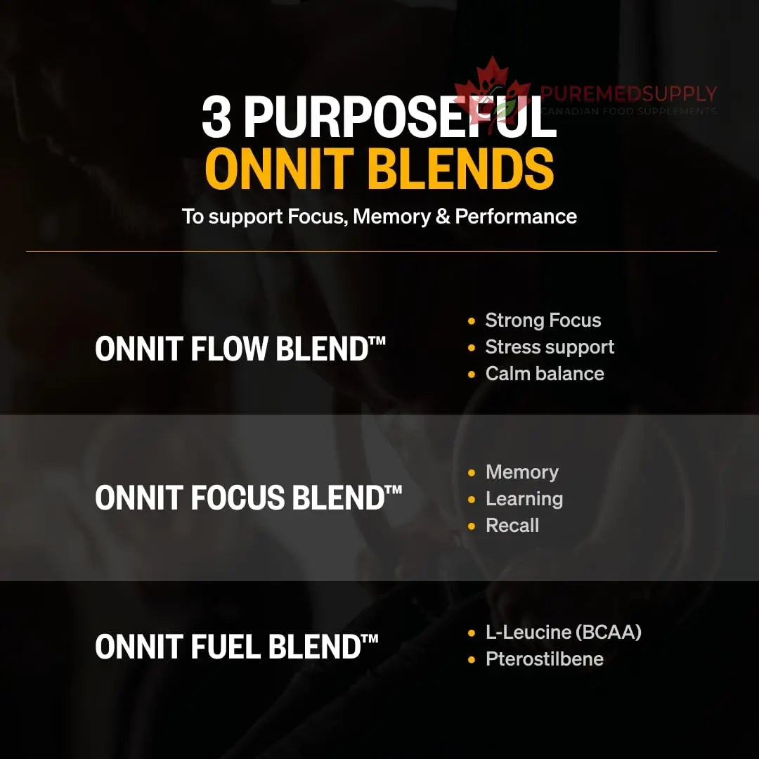 ONNIT Alpha Brain Nootropic Brain Supplement for Focus, Memory, Mental Clarity, Cognitive Support with L-Theanine and Vitamin B6, 90 Count ONNIT buy supplements canada
