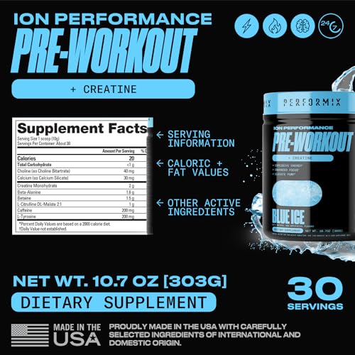 PERFORMIX - ION Pre Workout - Increase Pump, Energy & Endurance PERFORMIX buy supplements canada