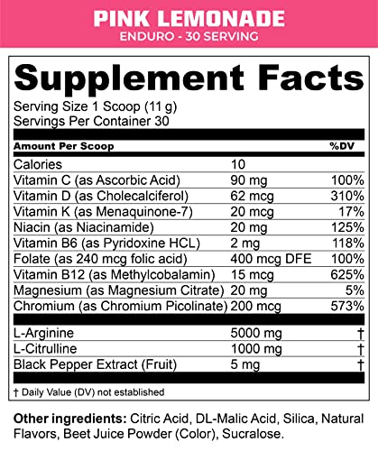 MTN OPS Enduro Nitric Oxide Supplement & Stim-Free Pre Workout - 30 Servings MTN OPS buy supplements canada