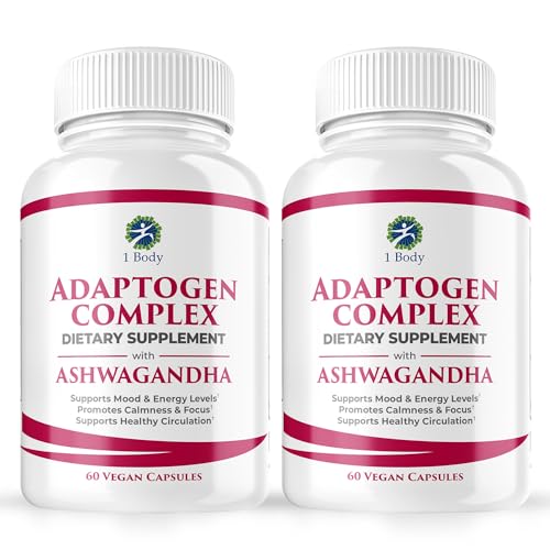 1 Body Adaptogen Complex Supplement with Ashwagandha 1 Body buy supplements canada