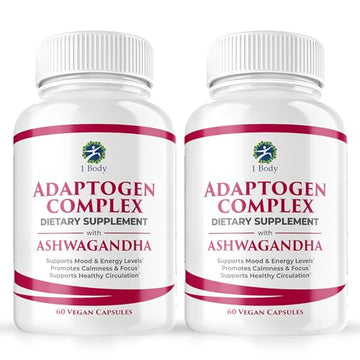 1 Body Adaptogen Complex Supplement with Ashwagandha 1 Body buy supplements canada