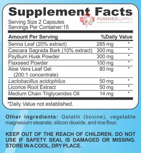 PRIMAL RESOURCE 15 Day Cleanse & Detox – Supports Digestive Health, Regularity & Gut Cleanse –Herbal with Probiotics PRIMAL RESOURCE buy supplements canada