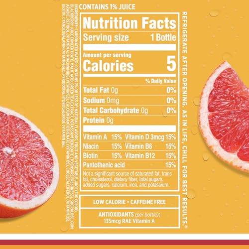 Sparkling Ice, Pink Grapefruit Sparkling Water, Zero Sugar Flavored Water, with Antioxidants Sparkling ICE buy supplements canada