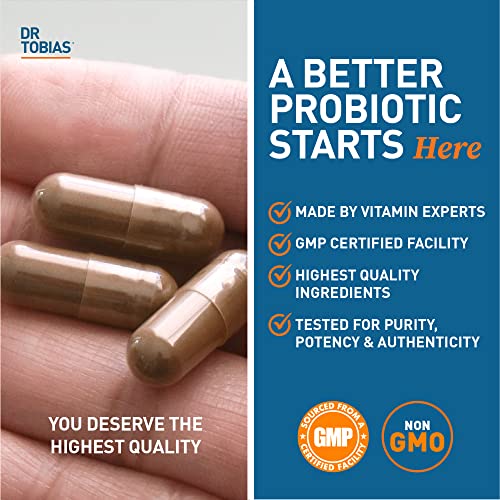 Dr. Tobias Probiotics 30 Billion, 10 Strains, 30 Billion CFU's, Targeted Release Probiotics Dr. Tobias buy supplements canada