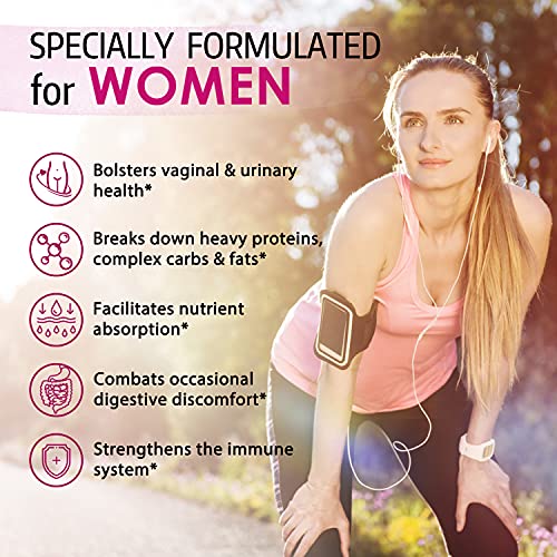 Bonawell Probiotics for Women 100B, with Organic Prebiotic, Cranberry for Feminine Health Bonawell buy supplements canada