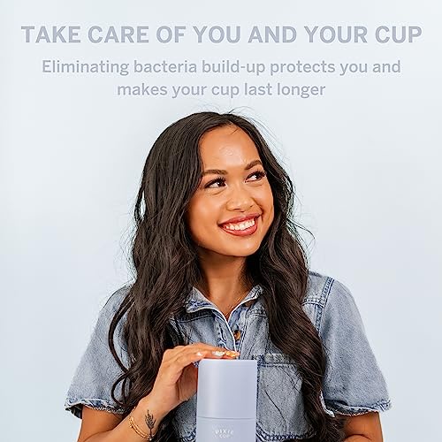 Pixie Menstrual Cup & Disc Steamer Sterilizer 2.0 - Kills 99.9% of Germs with Cleaner Steam Pixie Cup buy supplements canada