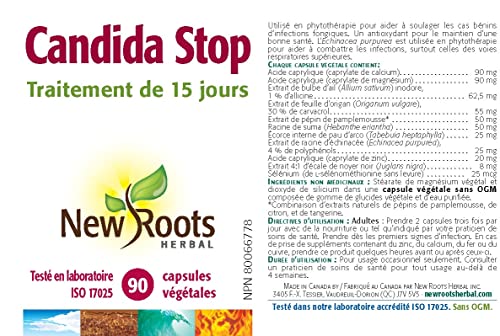 New Roots Herbal Candida Stop, 90 CT NEW ROOTS HERBAL buy supplements canada
