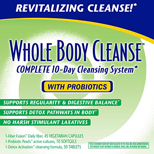 Nature's Way Whole Body Cleanse Complete, 10 Day Detox Cleansing System Kit with Probiotics Enzymatic Therapy buy supplements canada